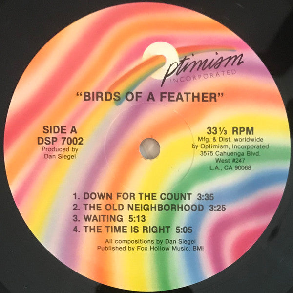 Birds Of A Feather (6) : Birds Of A Feather (LP, Album)