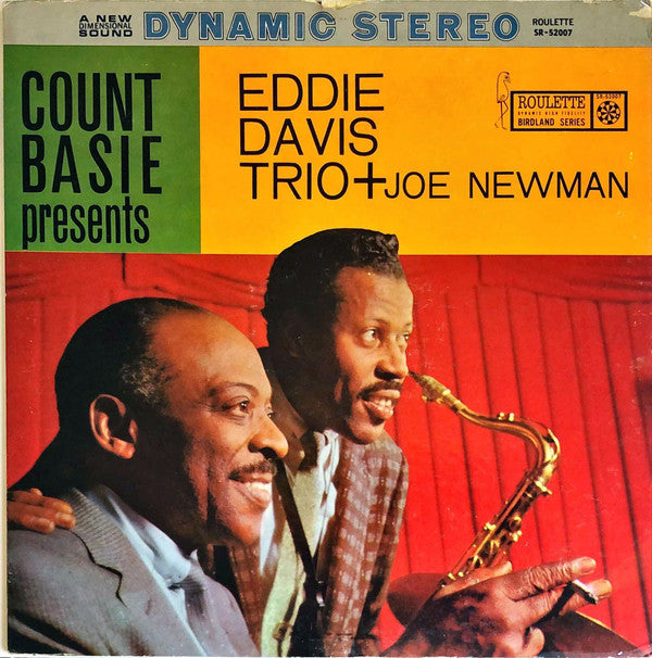 Count Basie Presents Eddie "Lockjaw" Davis Trio + Joe Newman : Count Basie Presents Eddie Davis Trio Plus Joe Newman (LP, Album)