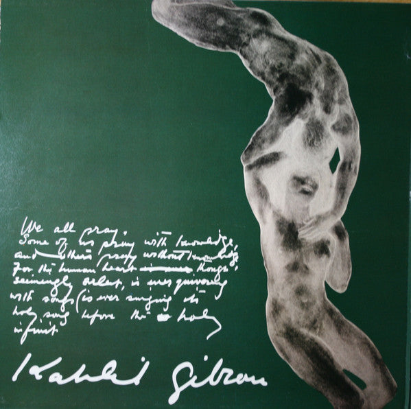 Khalil Gibran Featuring Richard Harris Music Composed By Arif Mardin : The Prophet (LP, Album, Pre)