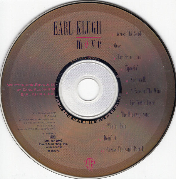 Earl Klugh : Move (CD, Album, Club)