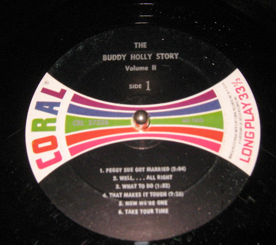 Buddy Holly : The Buddy Holly Story Volume II (LP, Comp, RP)