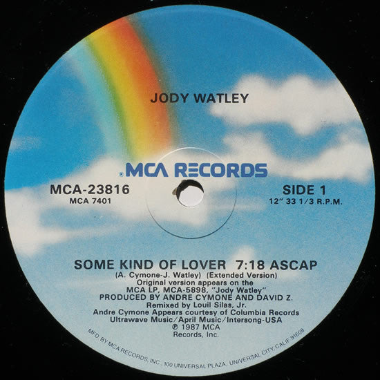 Jody Watley : Some Kind Of Lover (12", Glo)