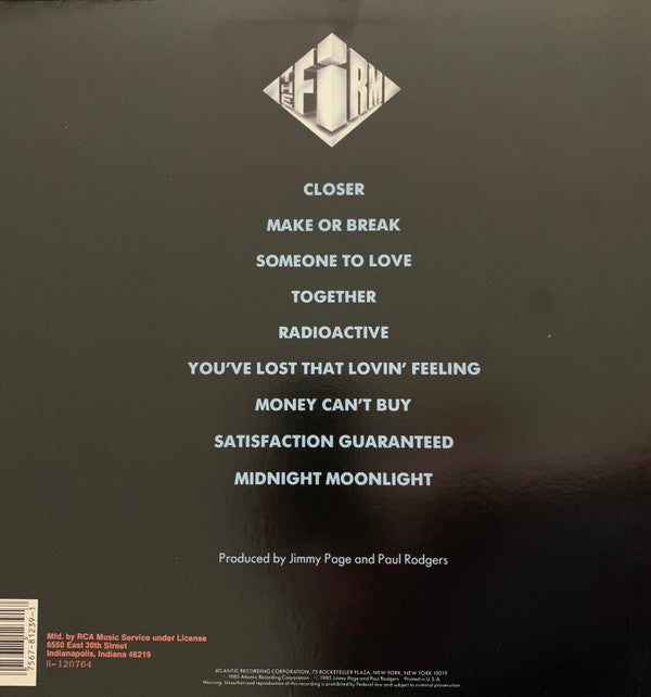 The Firm (7) : The Firm (LP, Album, Club, SP )