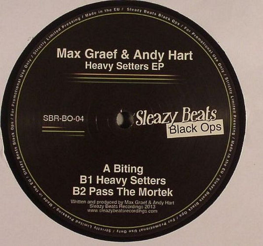 Max Graef & Andy Hart : Heavy Setters EP (12", EP, Ltd, Promo)