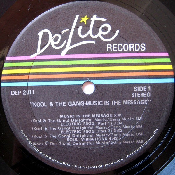 Kool & The Gang : Music Is The Message (LP, Album)