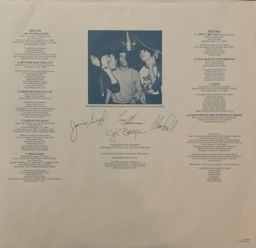 The Manhattan Transfer : Mecca For Moderns (LP, Album, Club)