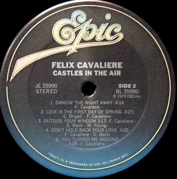 Felix Cavaliere : Castles In The Air (LP, Album)