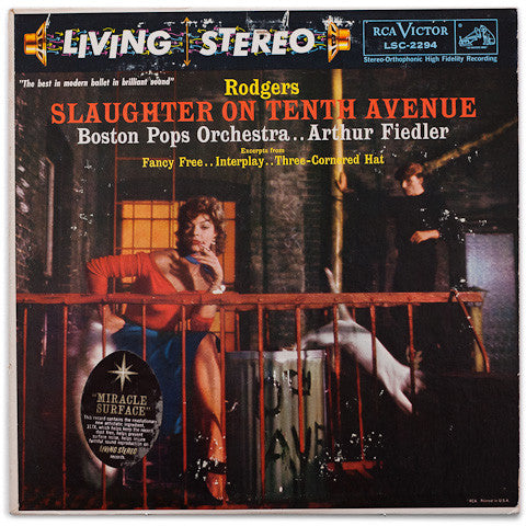 The Boston Pops Orchestra .. Arthur Fiedler : Slaughter On Tenth Avenue (LP, Album)