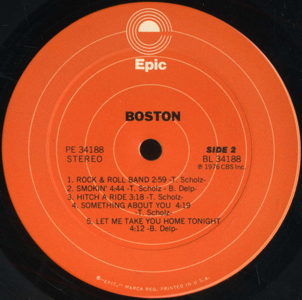 Boston : Boston (LP, Album)