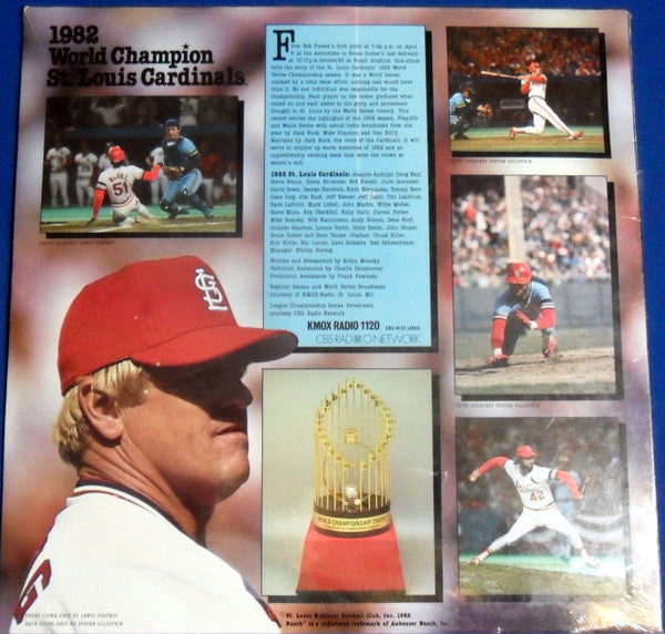 1982 St. Louis Cardinals : Busch Beer Presents... Celebration (KMOX Radio Play-By-Play Season Highlights) (LP, Promo)