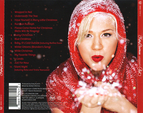 Kelly Clarkson : Wrapped In Red (CD, Album)