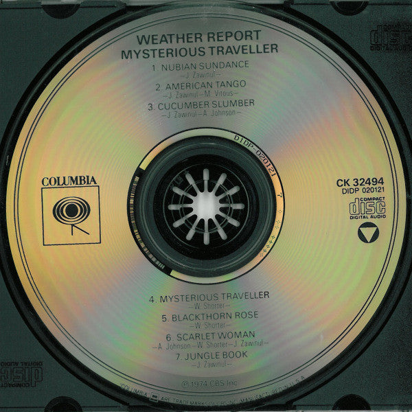 Weather Report : Mysterious Traveller (CD, Album, RE)