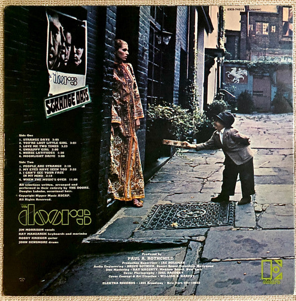 The Doors : Strange Days (LP, Album, Pit)