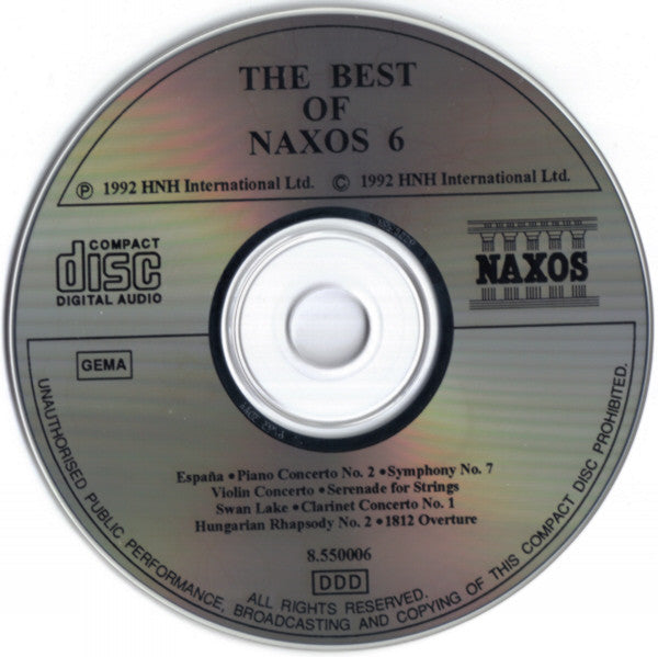 Various : The Best Of Naxos 6 (CD, Comp)