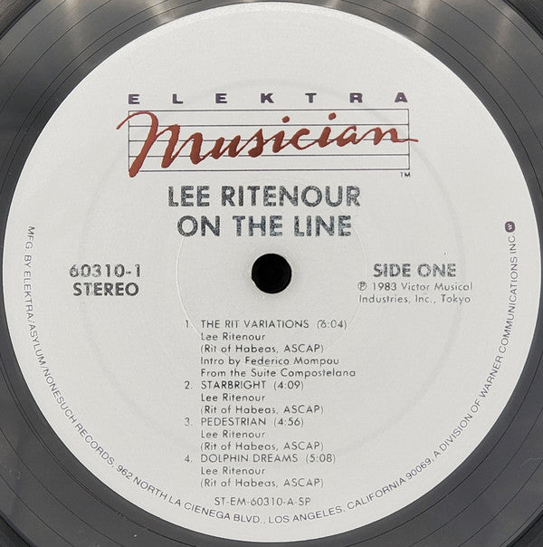 Lee Ritenour : On The Line (LP, Album, SP)