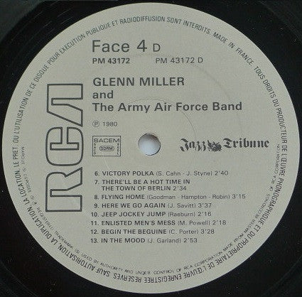 Glenn Miller And The Army Air Force Band : Glenn Miller And The Army Air Force Band - Jazz Tribune Nº 15 (2xLP, Comp, Mono)