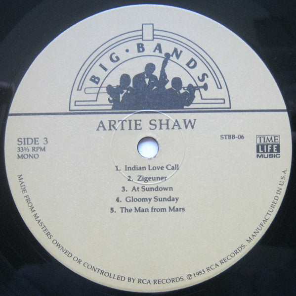 Artie Shaw : Big Bands: Artie Shaw (2xLP, Comp, Mono, Hal + Box)
