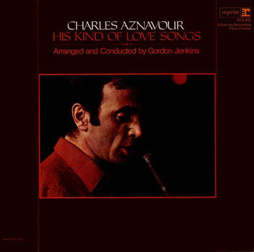 Charles Aznavour : His Kind Of Love Songs (LP, Mono, Pit)