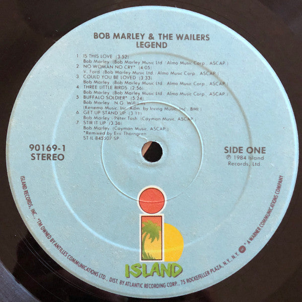 Bob Marley & The Wailers : Legend (The Best Of Bob Marley And The Wailers) (LP, Comp, Spe)