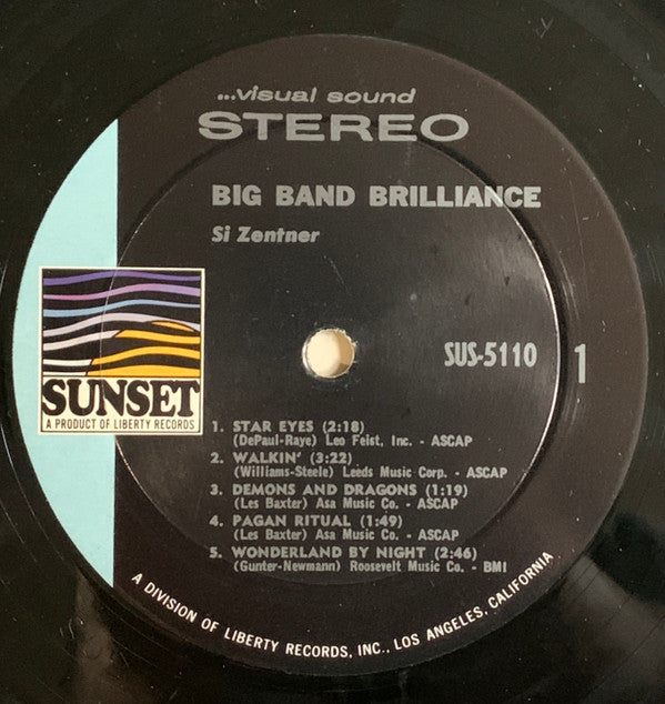 Si Zentner : Big Band Brilliance! (LP, Album, Comp)