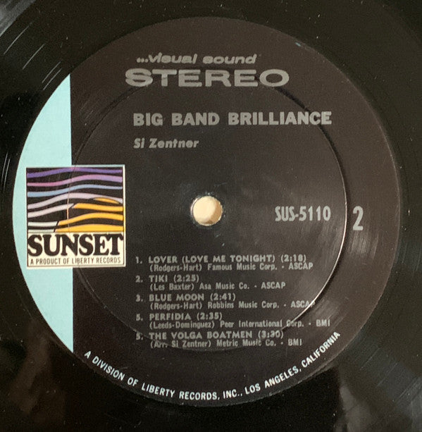 Si Zentner : Big Band Brilliance! (LP, Album, Comp)