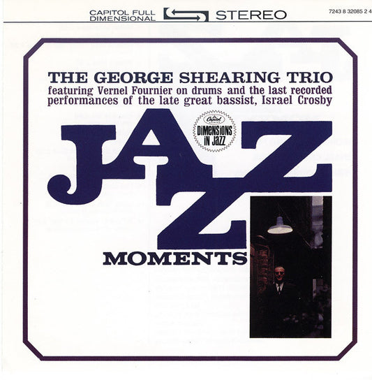 George Shearing Trio : Jazz Moments (CD, Album, RM)