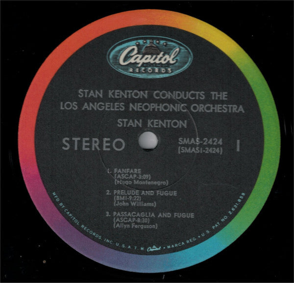 Stan Kenton Conducts The Los Angeles Neophonic Orchestra : Stan Kenton Conducts The Los Angeles Neophonic Orchestra (LP, Album, Gat)