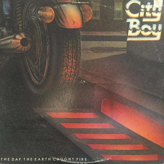 City Boy : The Day The Earth Caught Fire (LP, Album, Pre)