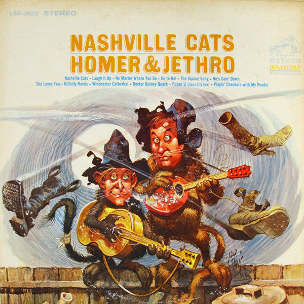 Homer And Jethro : Nashville Cats (LP, Album)