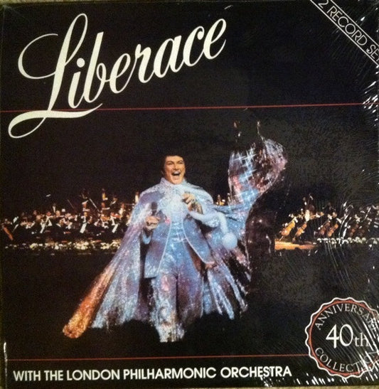 Liberace Live With The London Philharmonic Orchestra : 40th Anniversary (2xLP)