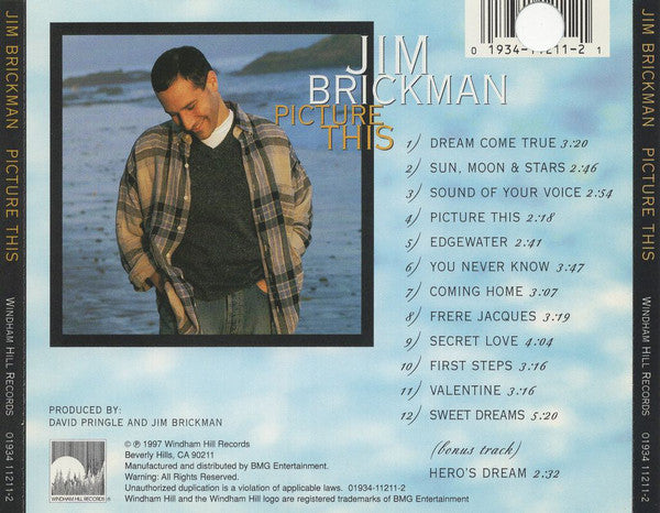 Jim Brickman : Picture This (HDCD, Album)