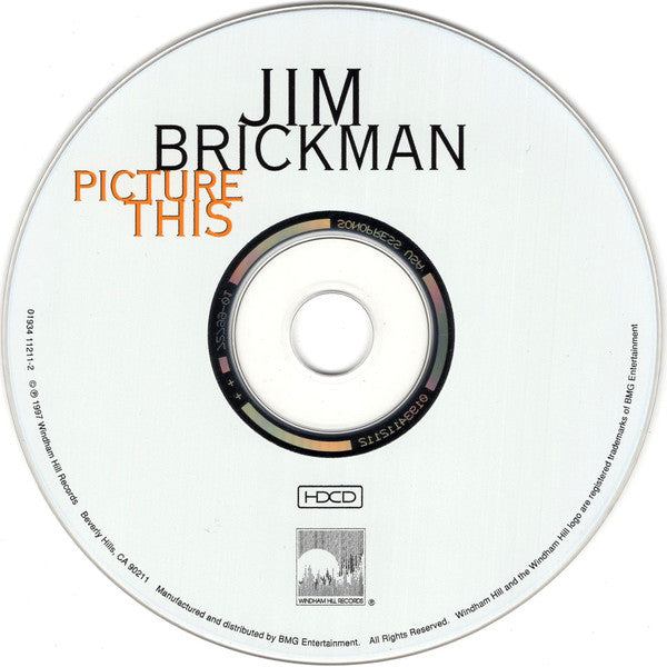 Jim Brickman : Picture This (HDCD, Album)