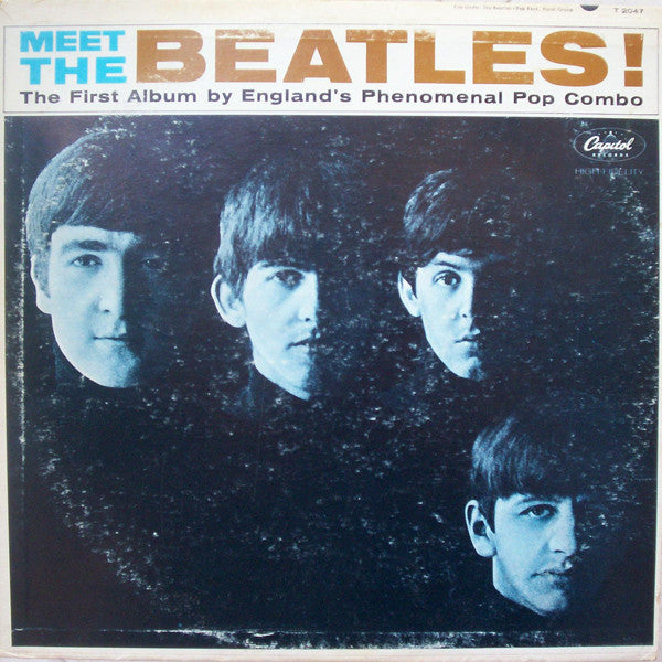 The Beatles : Meet The Beatles! (LP, Album, Mono, Scr)