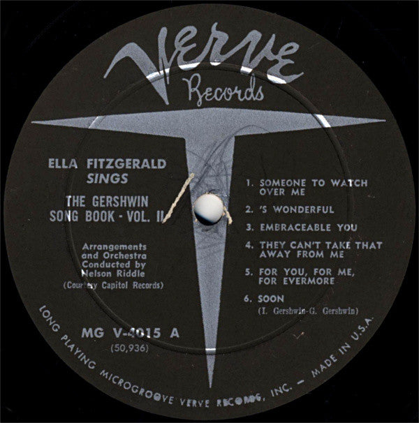 Ella Fitzgerald: online Ella Fitzgerald Sings The Gershwin Song Book. Vinyl LP