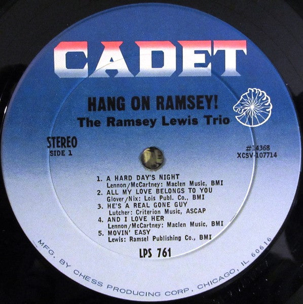 The Ramsey Lewis Trio : Hang On Ramsey! (LP, Album)