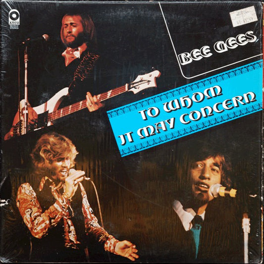 Bee Gees : To Whom It May Concern (LP, Album, Ric)