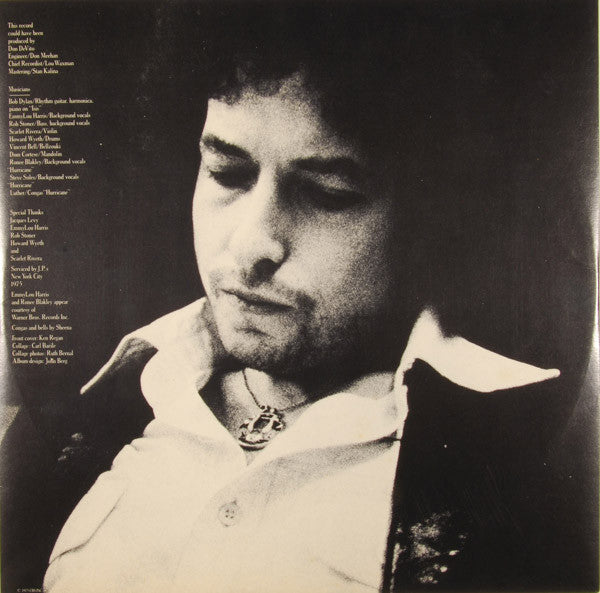 Bob Dylan : Desire (LP, Album, San)