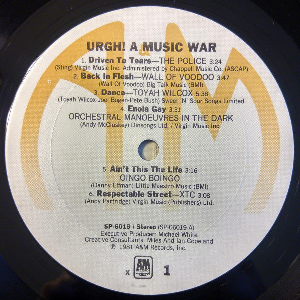 Various : URGH! A Music War (2xLP, Comp, Pit)