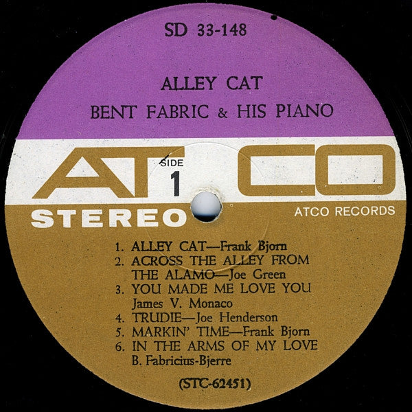 Bent Fabric : Alley Cat (LP, Album)