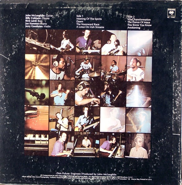 Mahavishnu Orchestra With John McLaughlin : The Inner Mounting Flame (LP, Album, Ter)