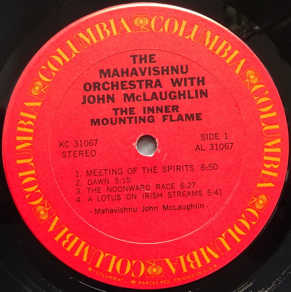 Mahavishnu Orchestra With John McLaughlin : The Inner Mounting Flame (LP, Album, Ter)