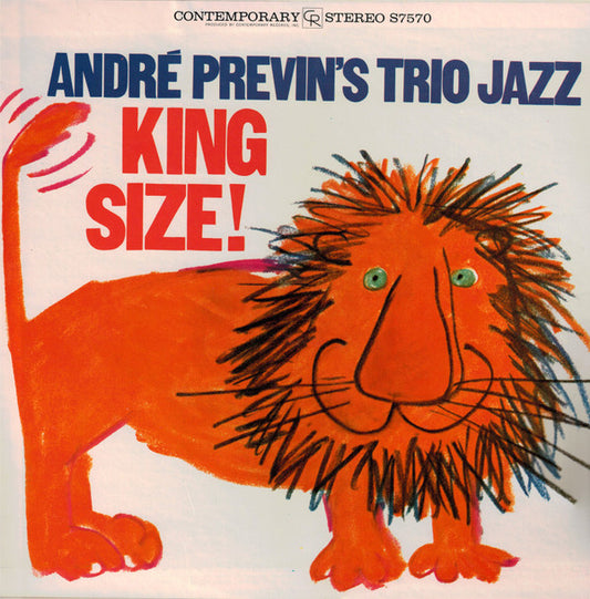 The André Previn Trio : King Size! (LP, Album, Bla)