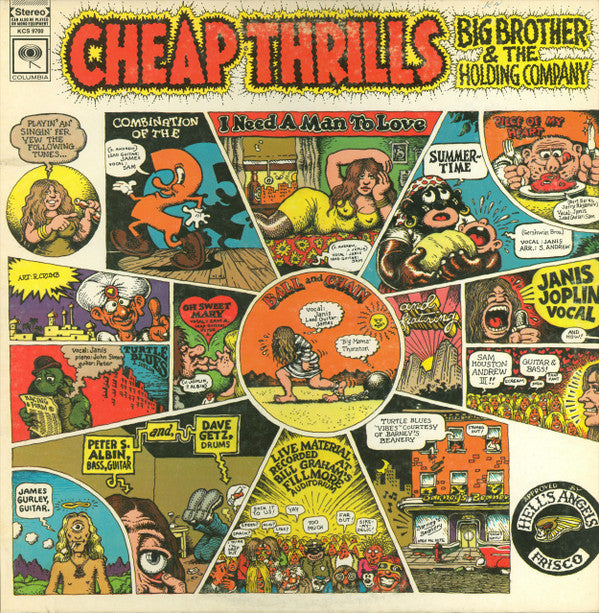 Big Brother & The Holding Company : Cheap Thrills (LP, Album, Ter)