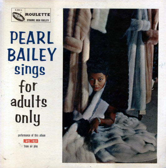 Pearl Bailey : Pearl Bailey Sings For Adults Only (LP, Mono)