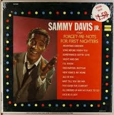 Sammy Davis Jr. : Forget-Me-Nots For First Nighters (LP, Album, Mono)