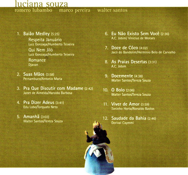 Luciana Souza : Brazilian Duos (CD, Album, dig)