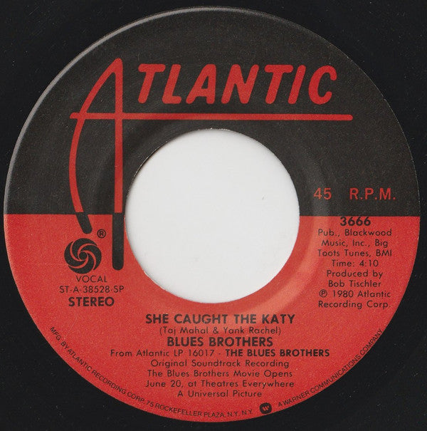 The Blues Brothers : Gimme Some Lovin' b/w She Caught The Katy (7", Single, Spe)