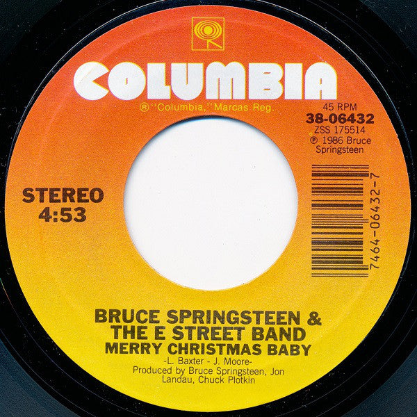 Bruce Springsteen & The E-Street Band : War (7", Single, Styrene, Pit)