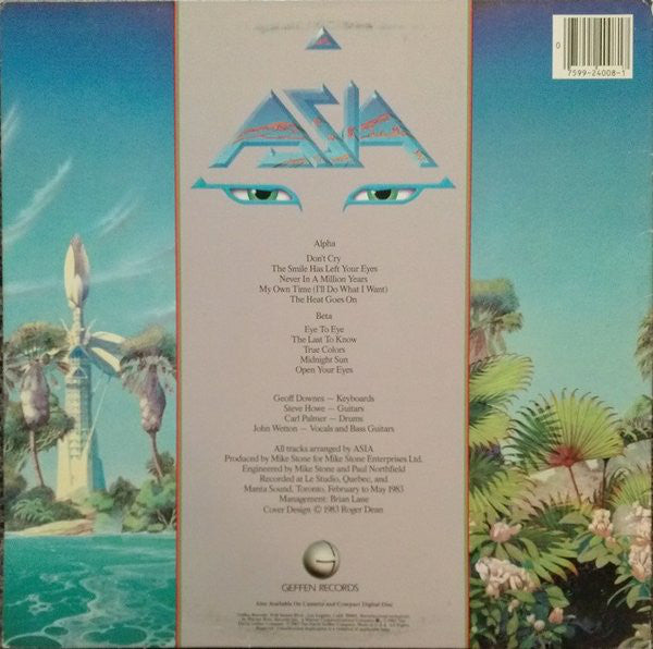 Asia (2) : Alpha (LP, Album, Spe)