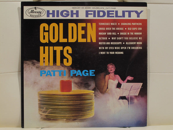 Patti Page : Golden Hits (LP, Comp, Mono)